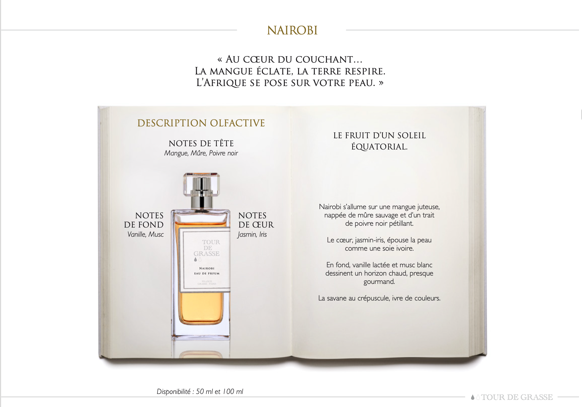 Eaux de parfum d'intérieur Nairobi