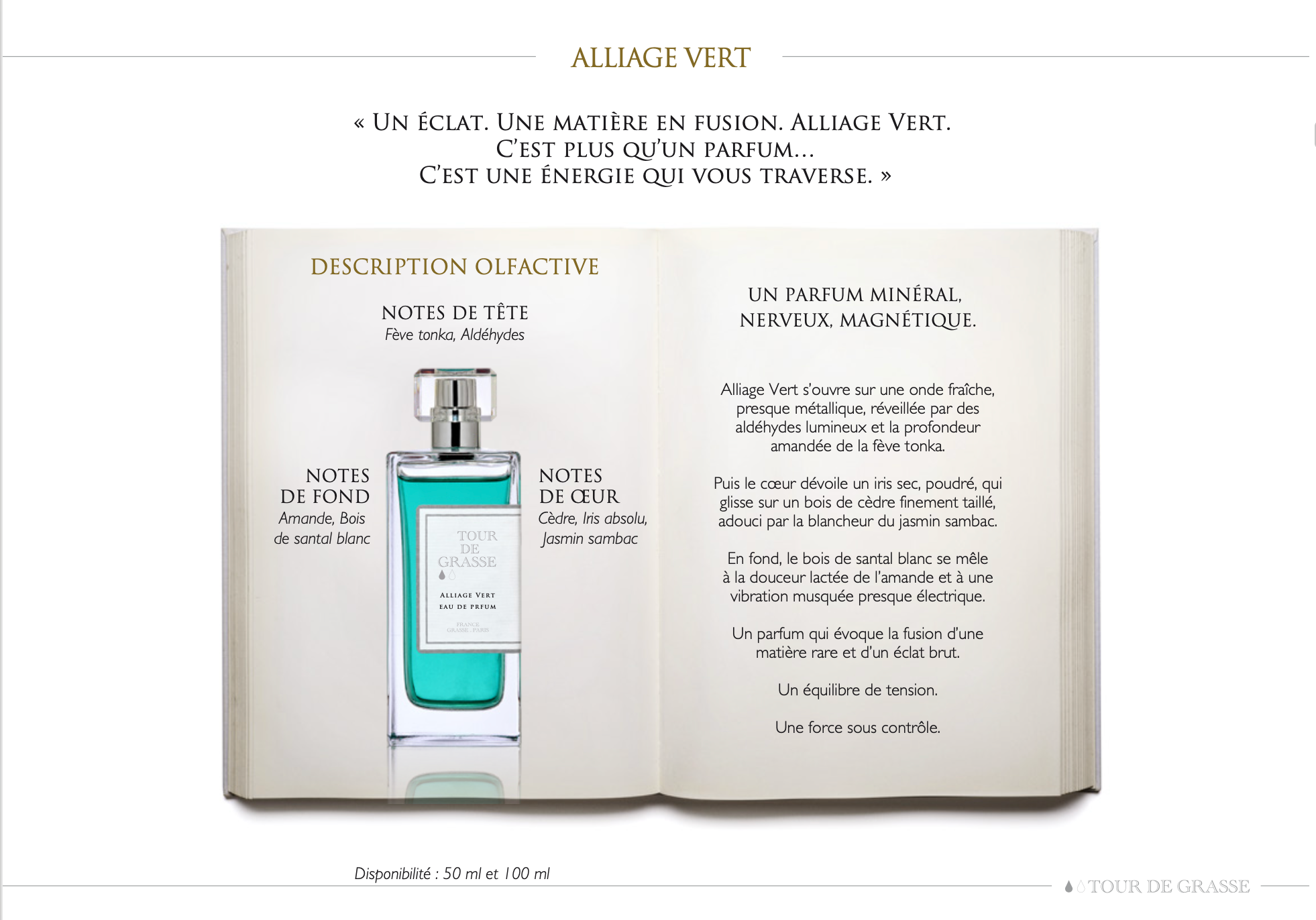 Eaux de parfum d'intérieur Alliage vert