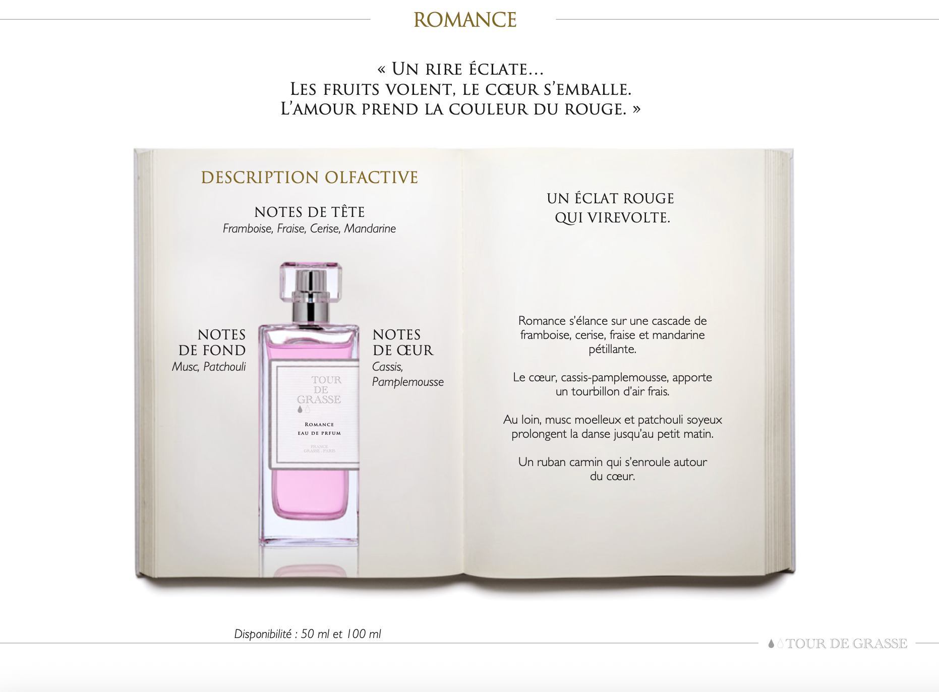 Eaux de parfum d'intérieur Romance