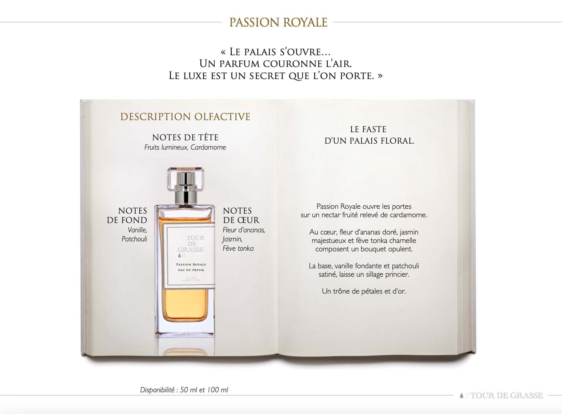 Eaux de parfum d'intérieur Passion royale