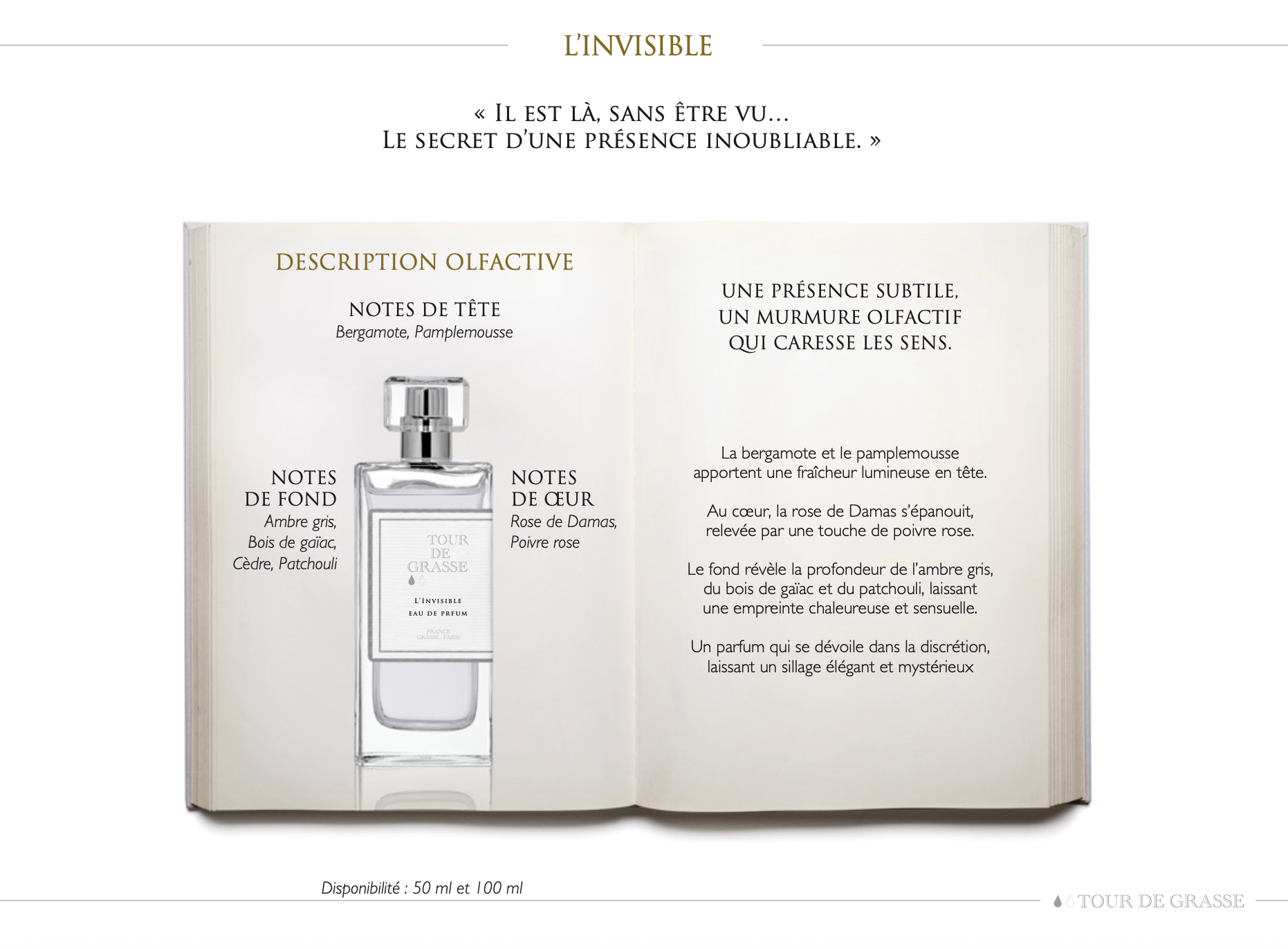 Eaux de parfum d'intérieur L'invisible