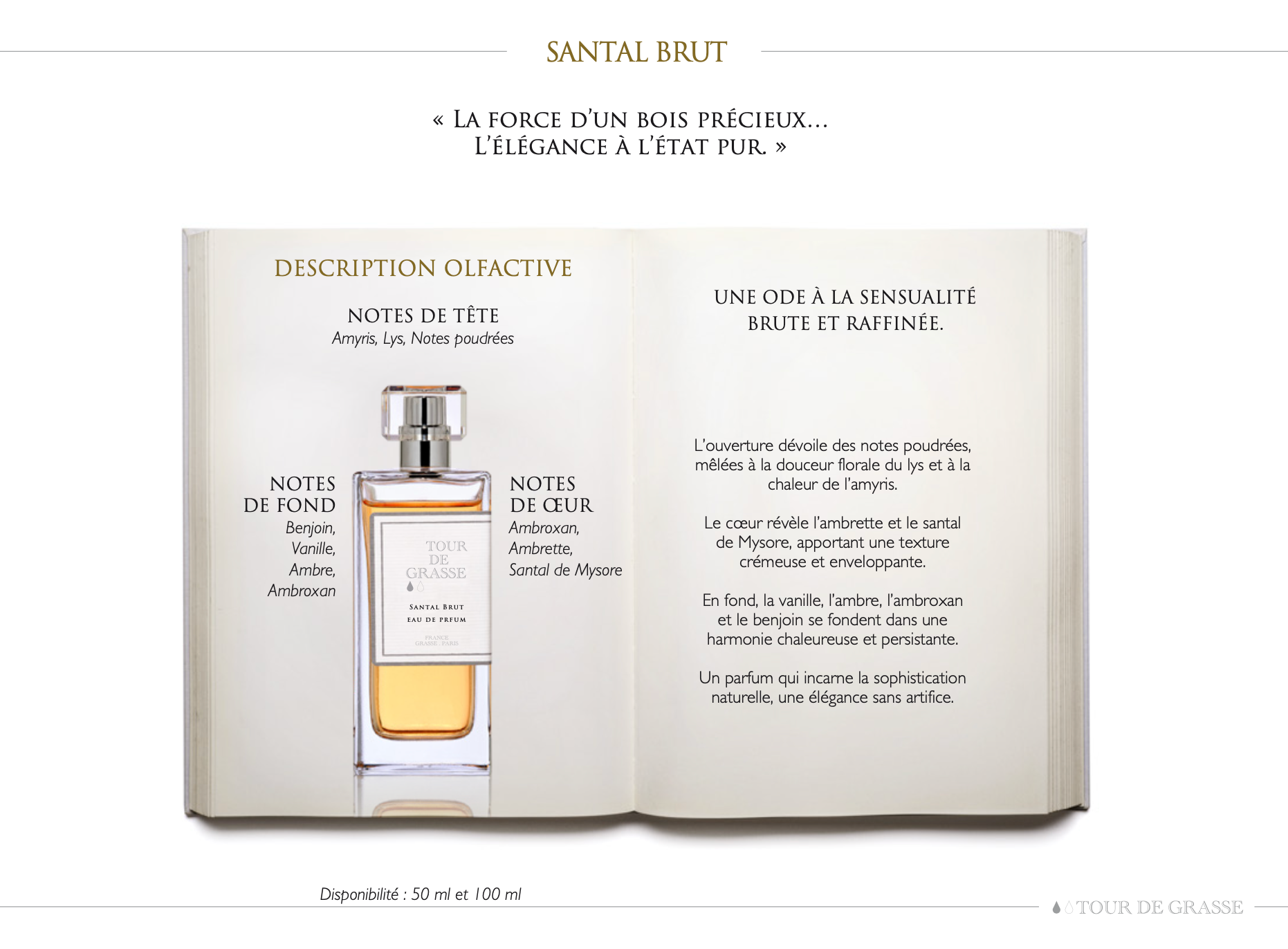 Eaux de parfum d'intérieur Santal brut