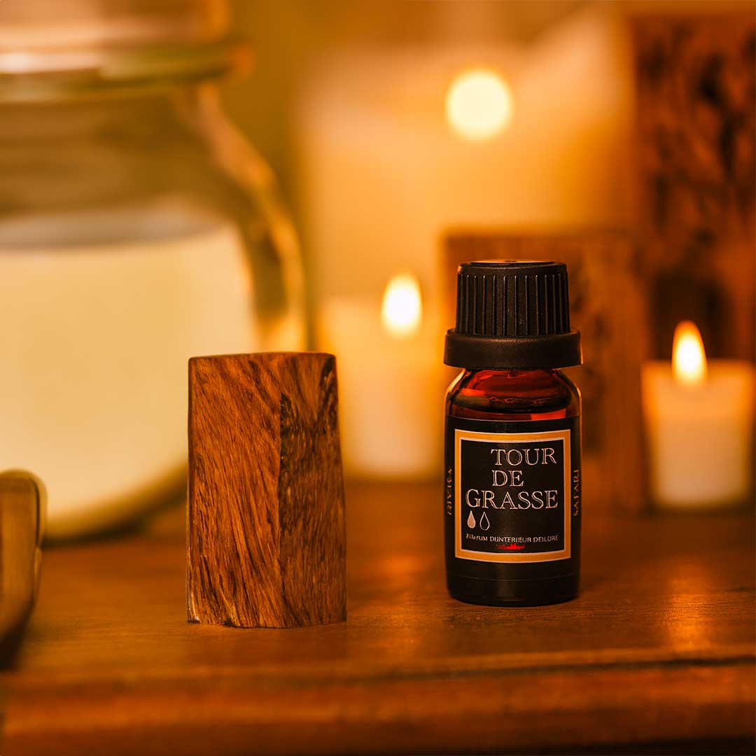 Recharge diffuseur Huile de parfum Feu de bois